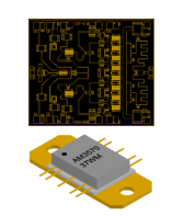 AM009023WM-BM-R/AM009023WM-FM-R超寬帶P波段L波段C波段功率放大器頻率0.05到9GHz