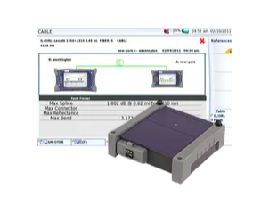 FiberComplete 集成式損耗、ORL 和 OTDR 模塊 – 適用于 MTS-2000、-4000 V2、-5800 和 -5800-100G 平臺的 4100 系列