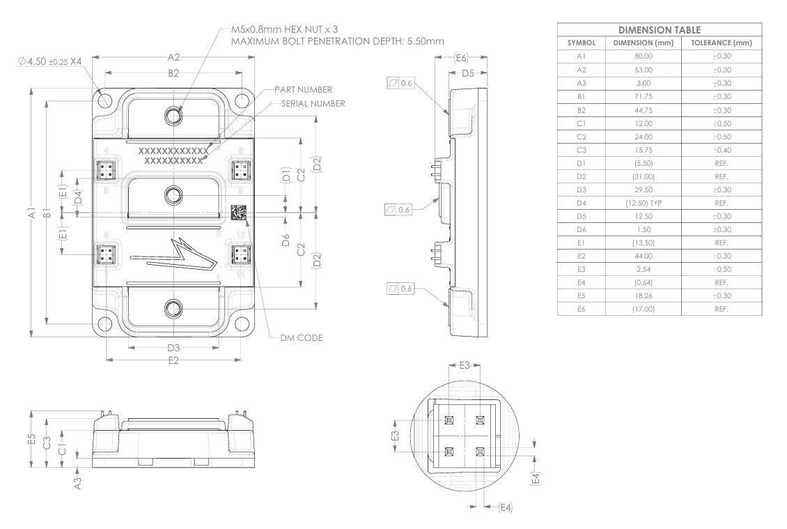 EAB450M12XM3封裝尺寸