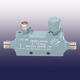 4246B-6  耦合器-SMA（F）0.5 GHz至18 GHz，微型帶狀線（最大平坦+/- 0.5dB）50瓦