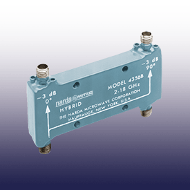 4356B  功率分配器和混合器-90度SMA（F）2至18 GHz 30瓦（超寬帶）