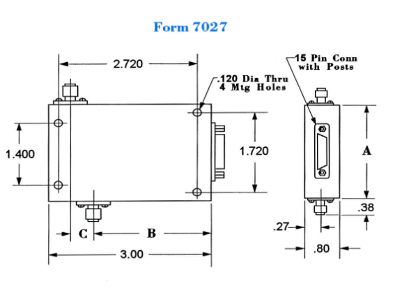 6752-60B數控衰減器1.0-18.0GHz